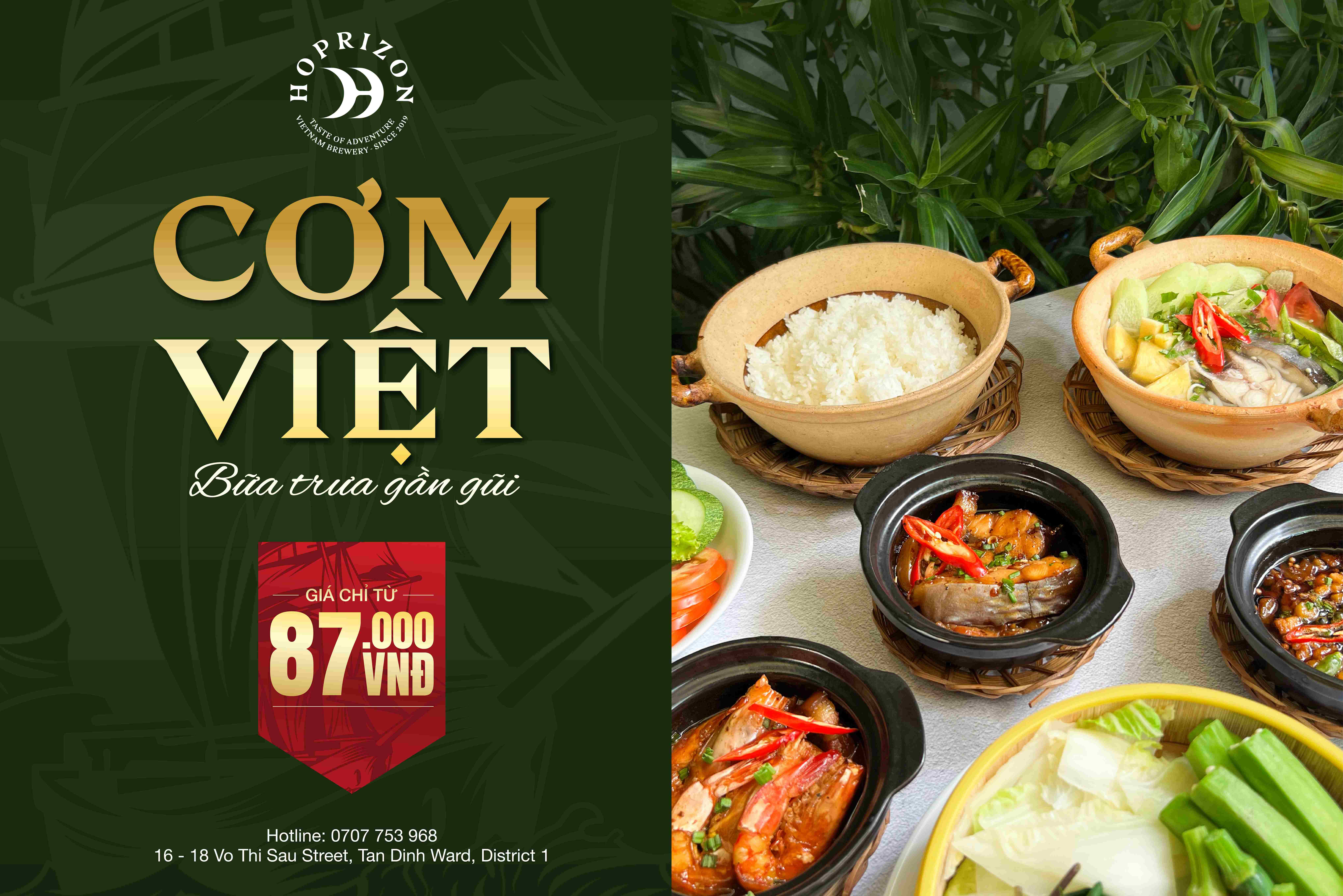 CƠM TRƯA MÓN VIỆT - VỊ GIÁC GẦN GŨI