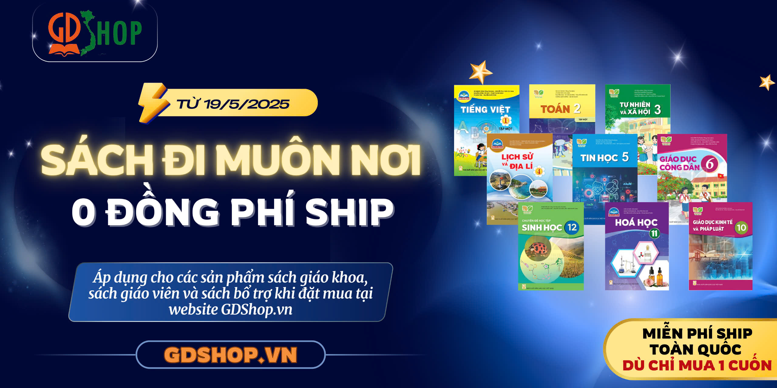 🎉 SÁCH ĐI MUÔN NƠI - 0 ĐỒNG PHÍ SHIP 🎉