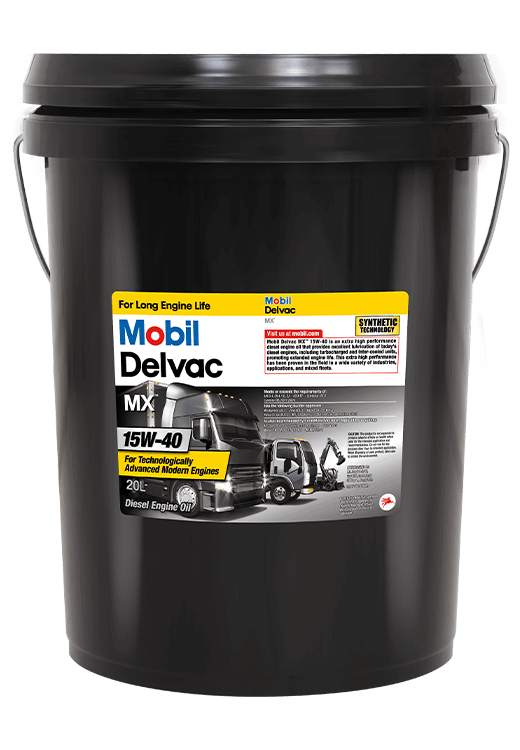 Dầu động cơ xe tải 20 lít – Mobil Delvac MX 15W-40