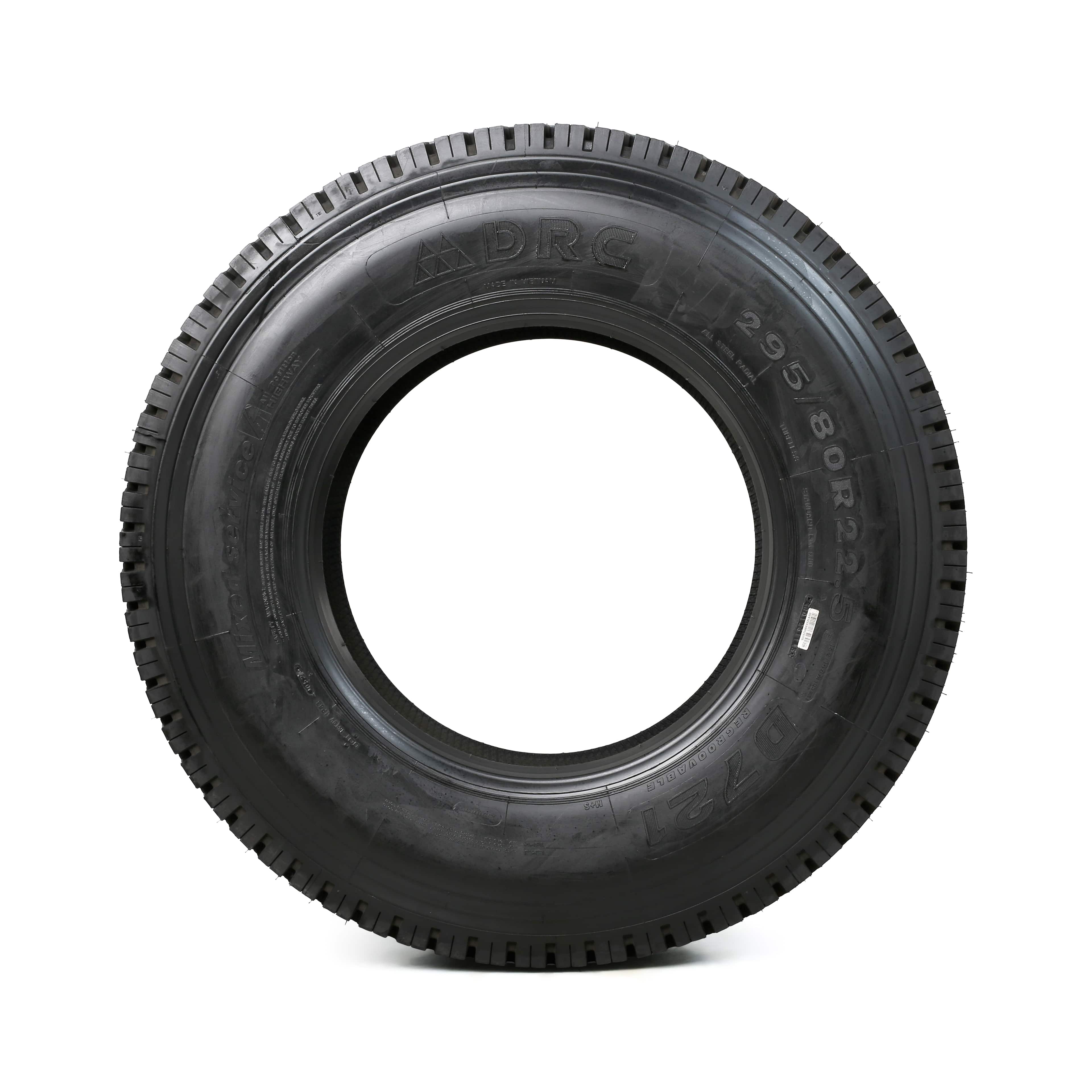 Lốp (vỏ) DRC 12R22.5/D721/20PR bố kẽm