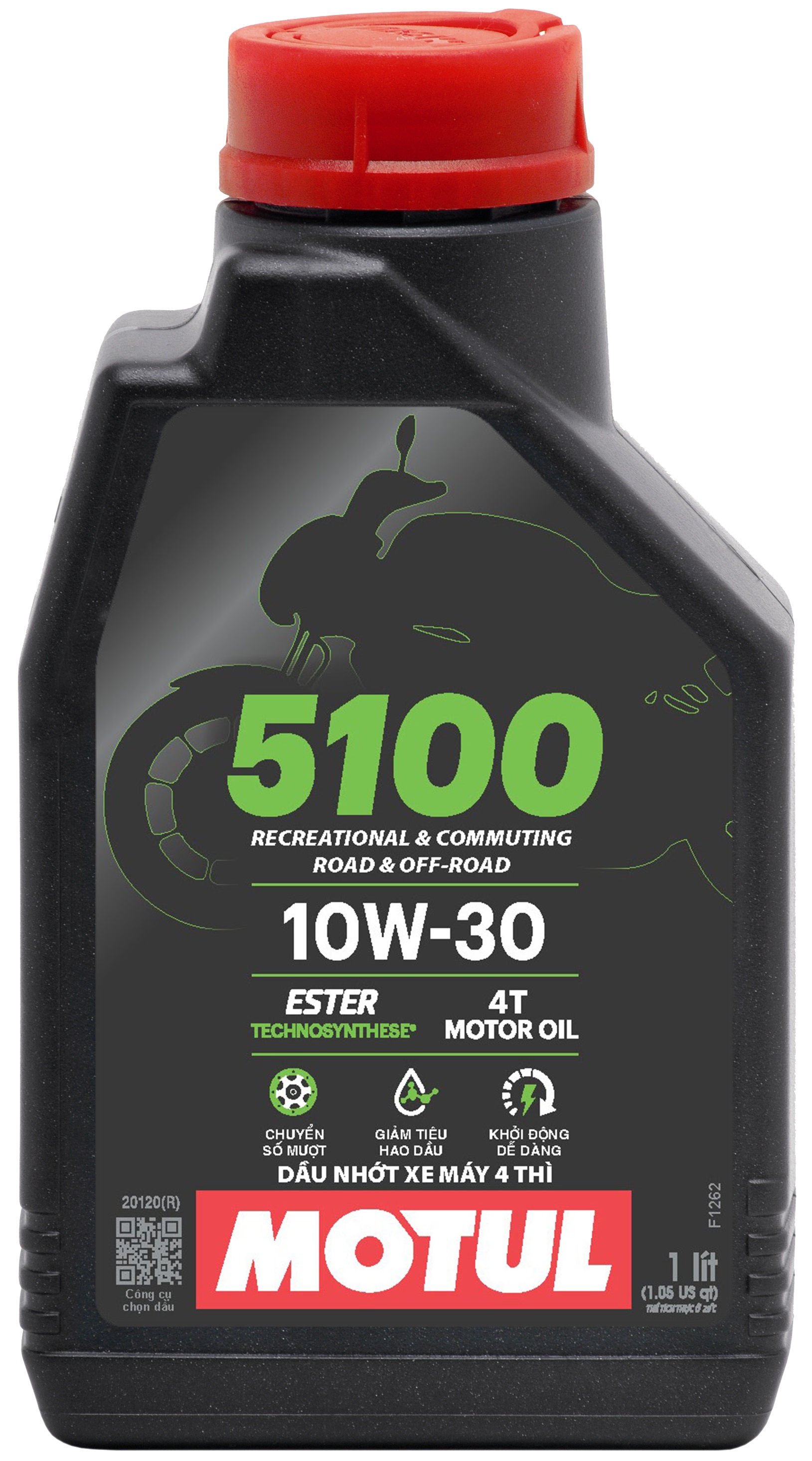 Dầu nhờn Motul 5100 4T 10W30 1L