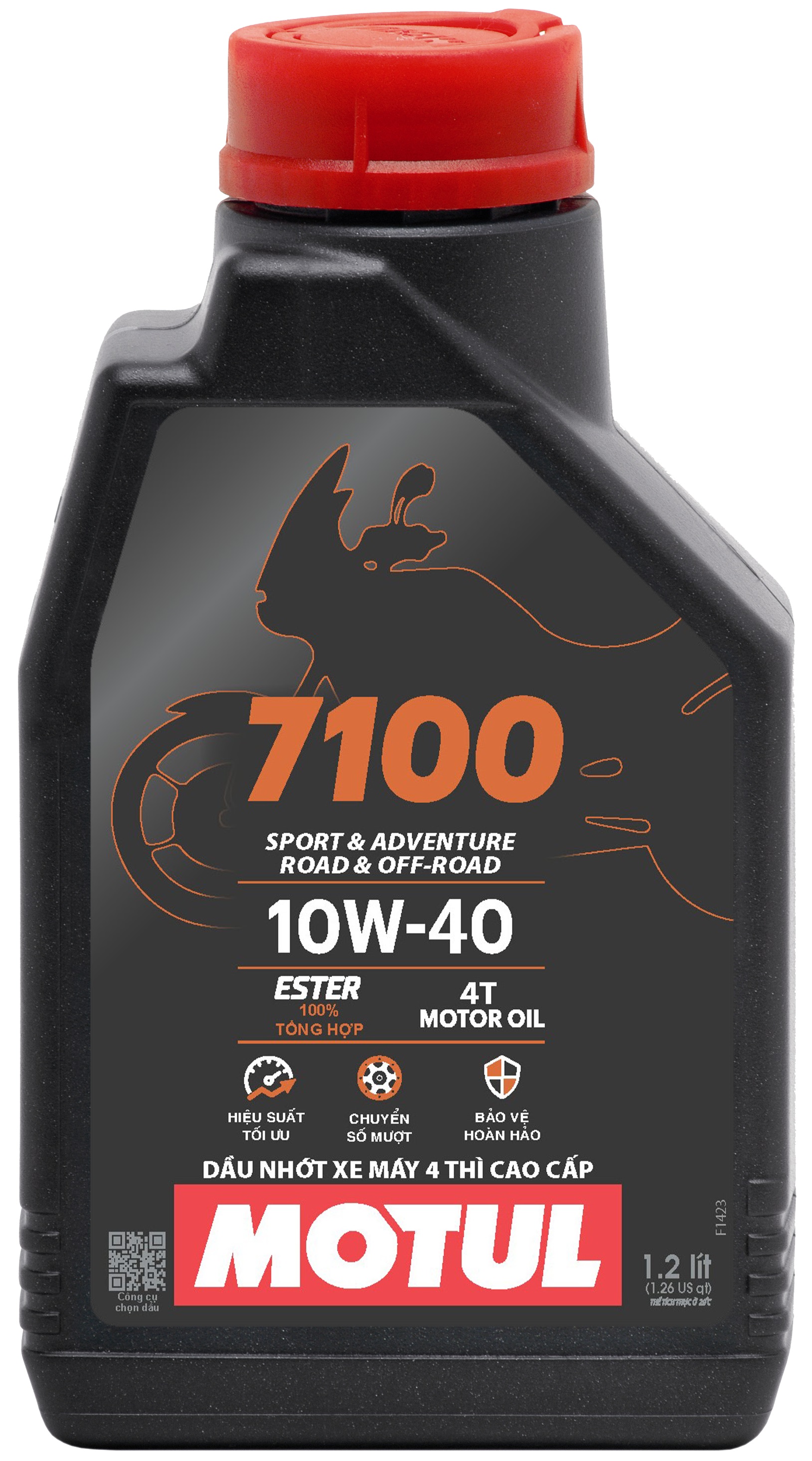 Dầu nhờn Motul 7100 4T 10W40 1.2L