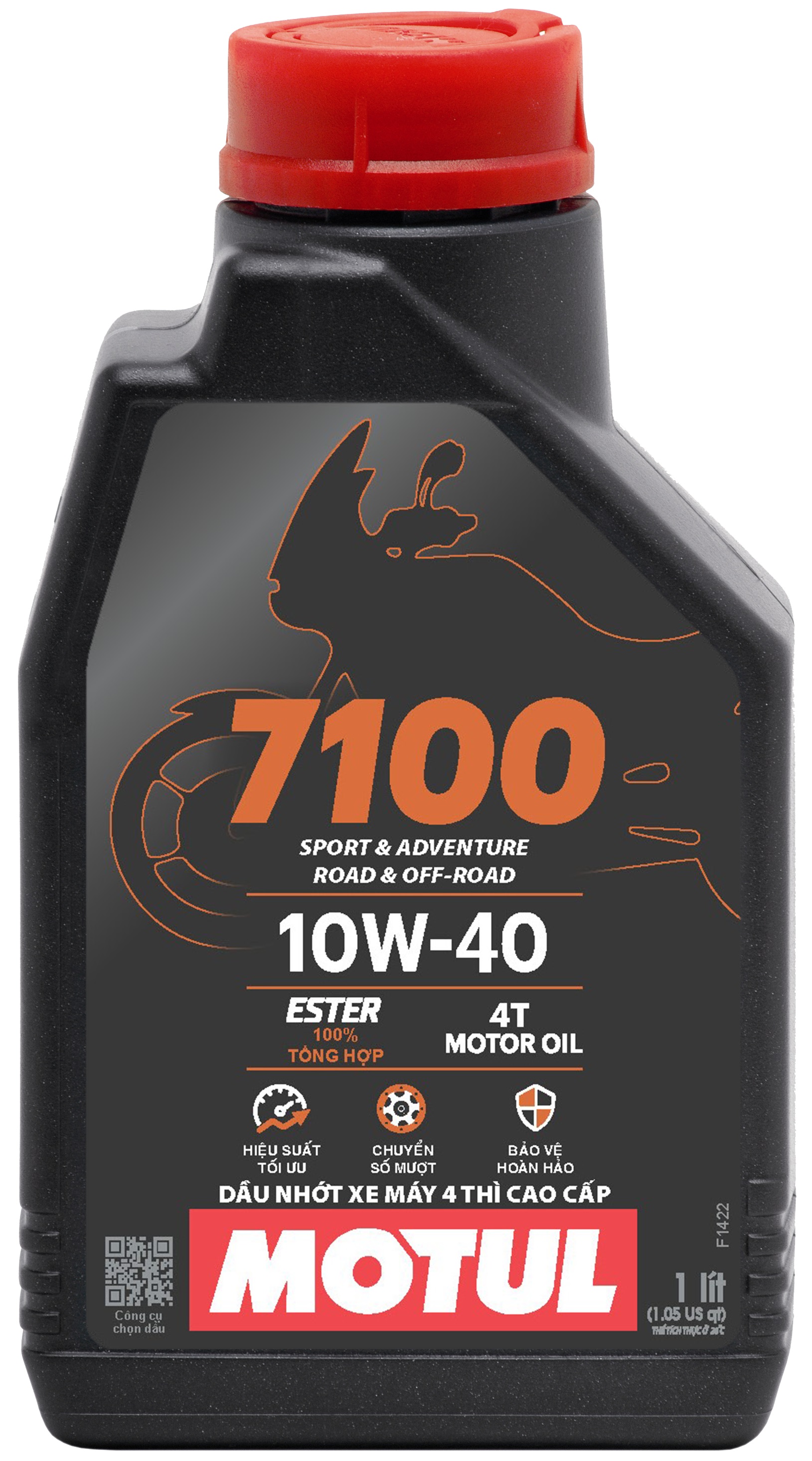 Dầu nhờn Motul 7100 4T 10W40 1L