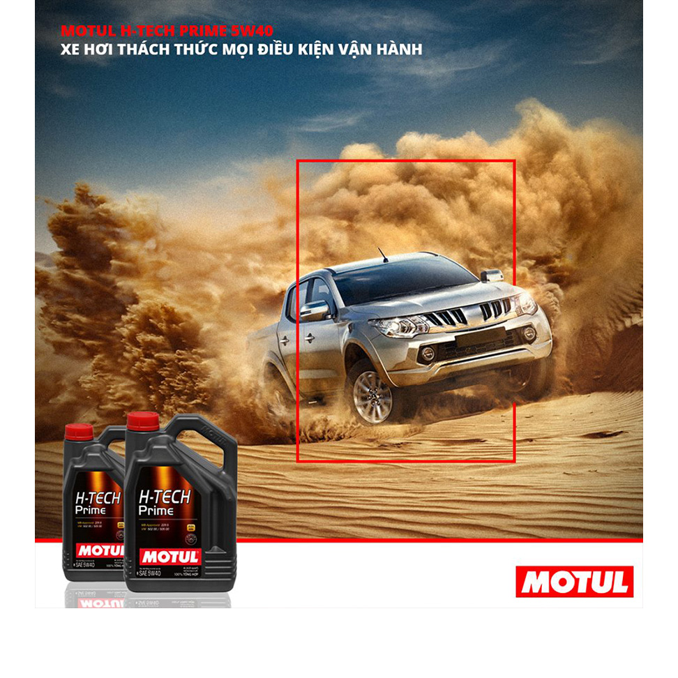 Dầu nhờn Motul H-TECH Prime 5W40 4L