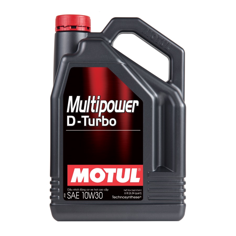 Dầu nhờn Motul Multipower D-TURBO 10W30 6L