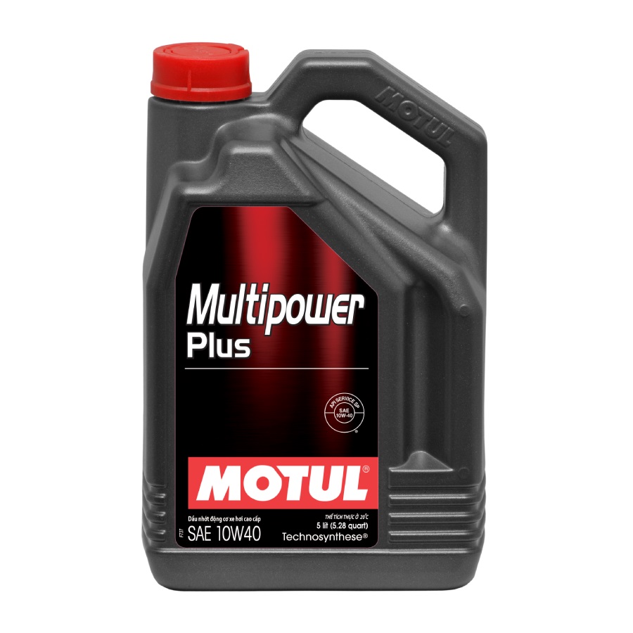 Dầu nhờn Motul Multipower Plus 10W40 SP 4X5L VN