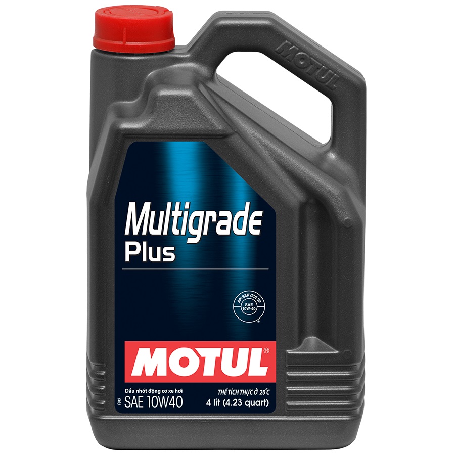 Dầu nhờn Motul Multigrade Plus 10W40 SP 4X4l VN