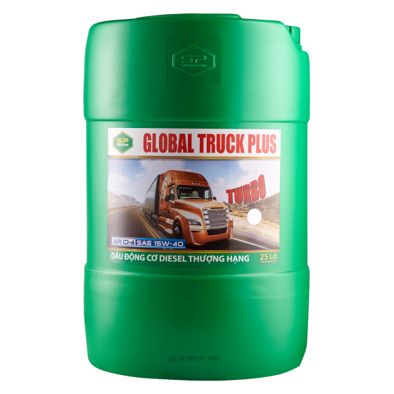 Dầu nhờn SP Global Truck Plus Turbo CI-4 15W-40