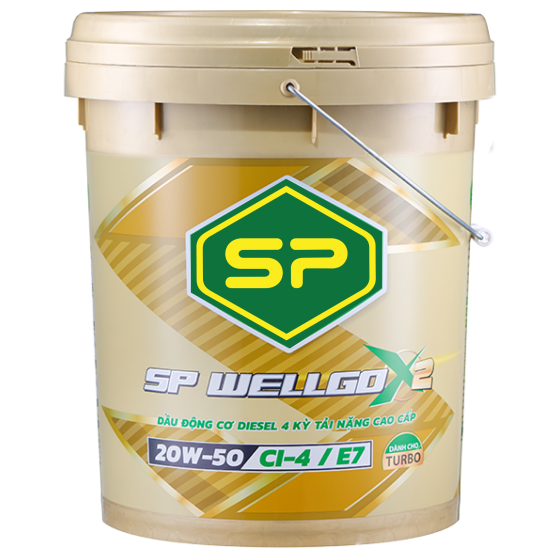 Dầu nhờn SP Wellgo X2 20W-50