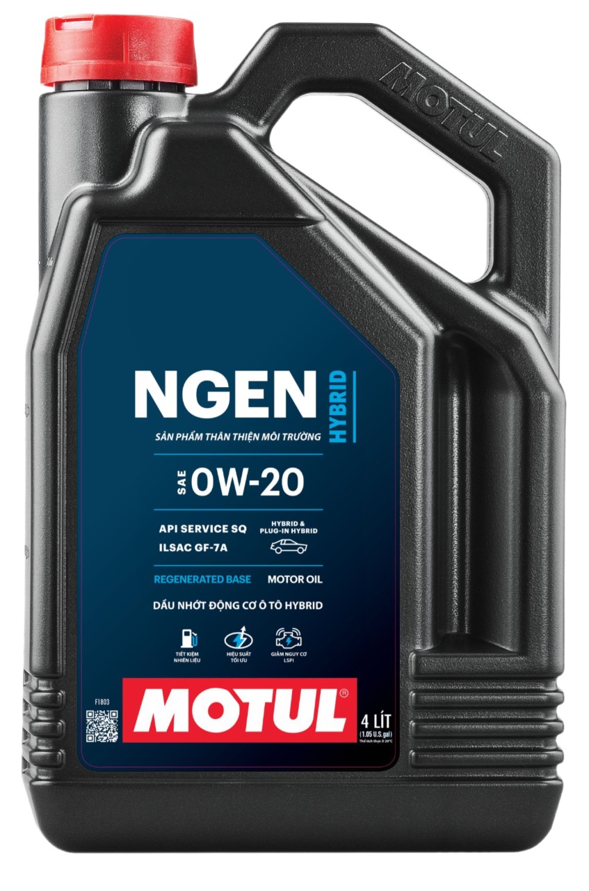 Dầu nhờn Motul NGEN Hybrid 0W20
