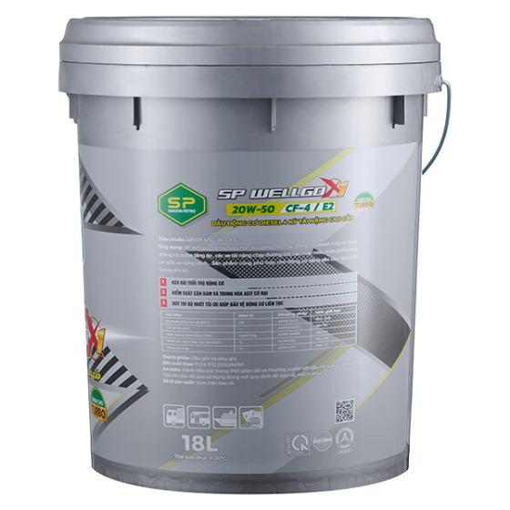 Dầu nhờn SP Wellgo X1 20W-50