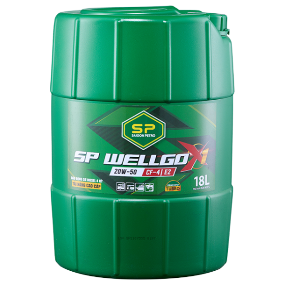 Dầu nhờn SP Wellgo X1 20W-50