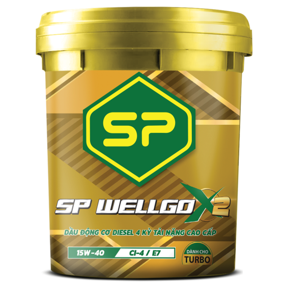 Dầu nhờn SP Wellgo X2 15W-40