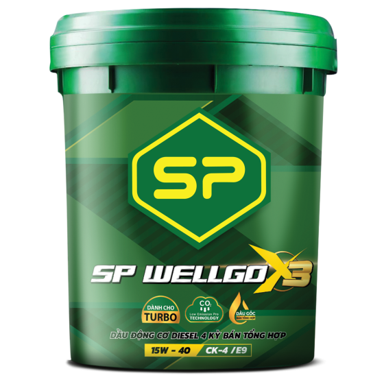 Dầu nhờn SP Wellgo X3 15W-40