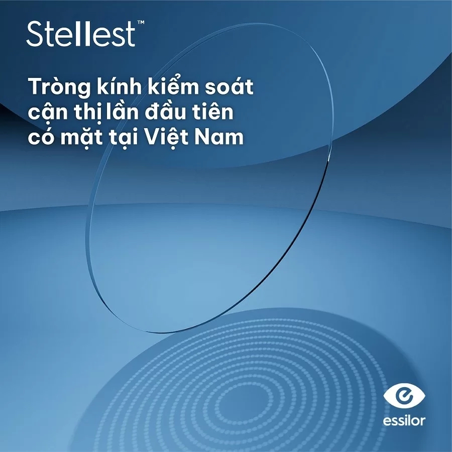 Tròng kiểm soát cận thị Essilor Stellest 1.59