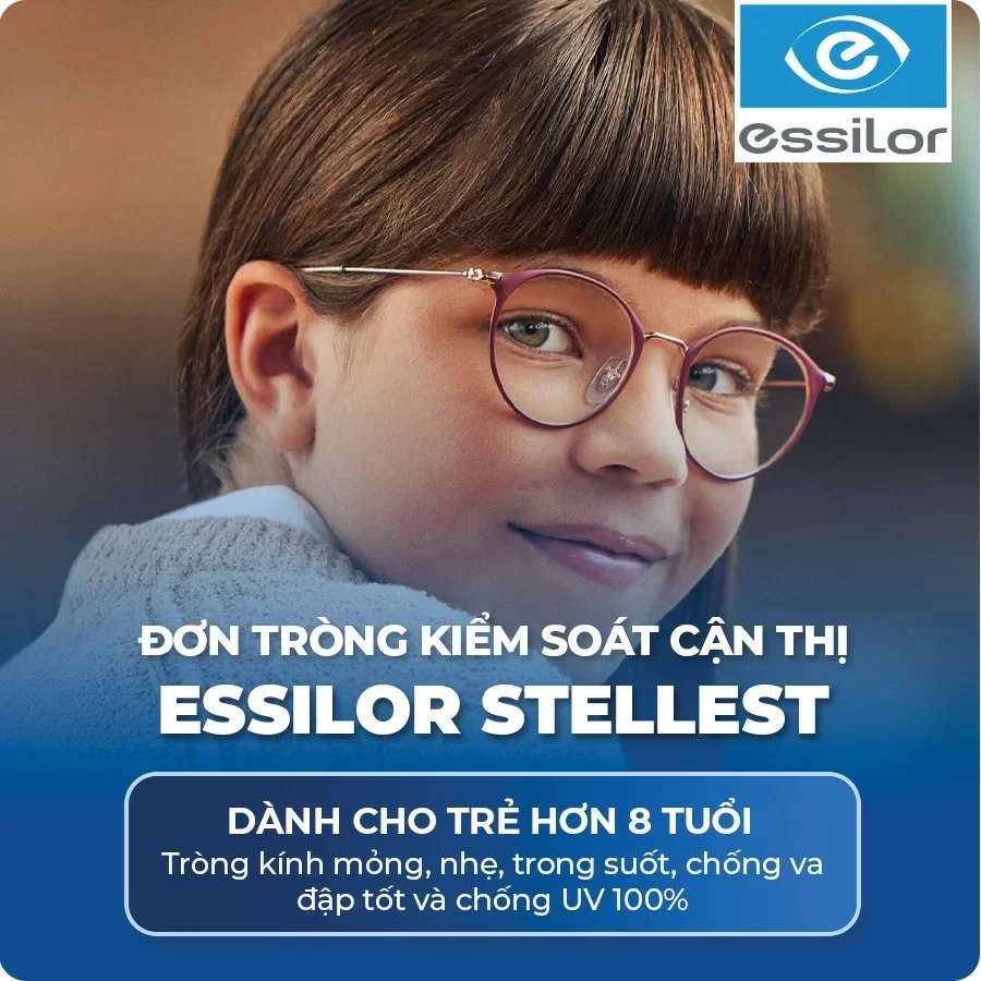 Tròng kiểm soát cận thị Essilor Stellest 1.59