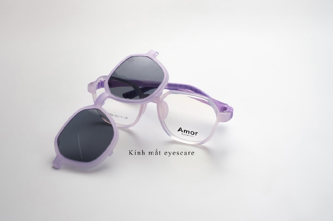 Gọng Kính Amor D18255 Clip-On