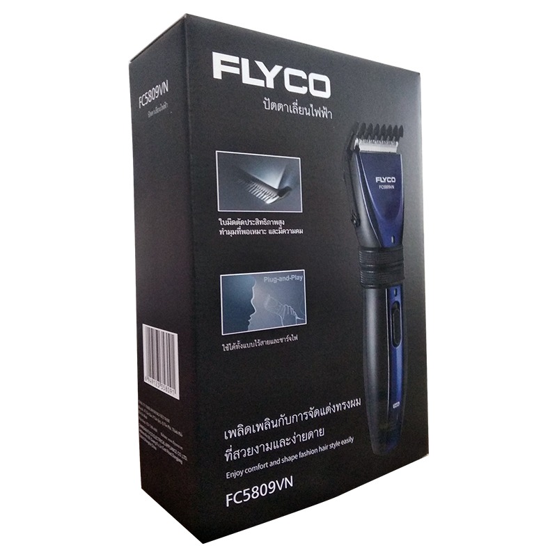 Tông đơ cắt tóc pin sạc Flyco FC5809