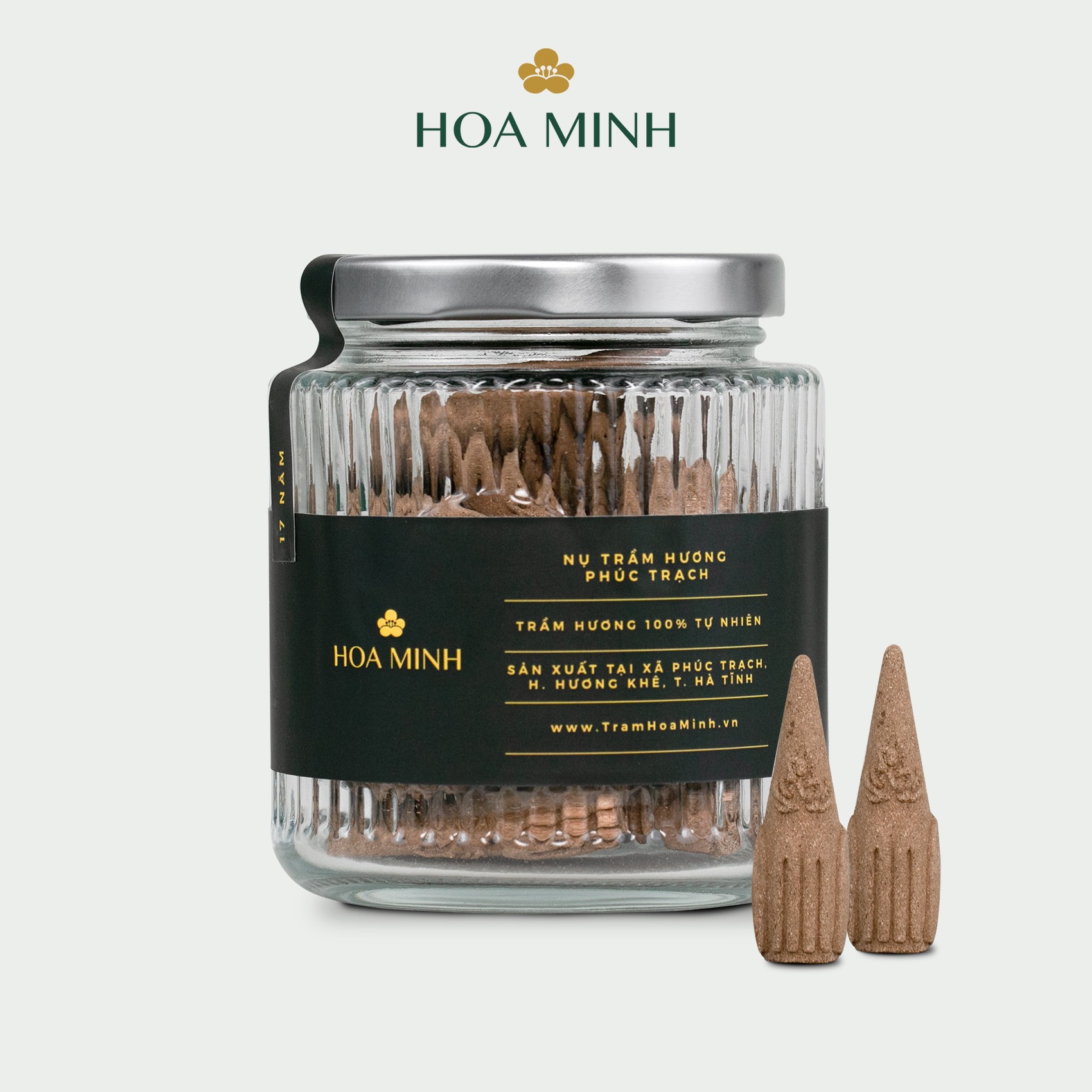 Nụ Trầm Hương - 17 Năm - Hũ 30 Nụ