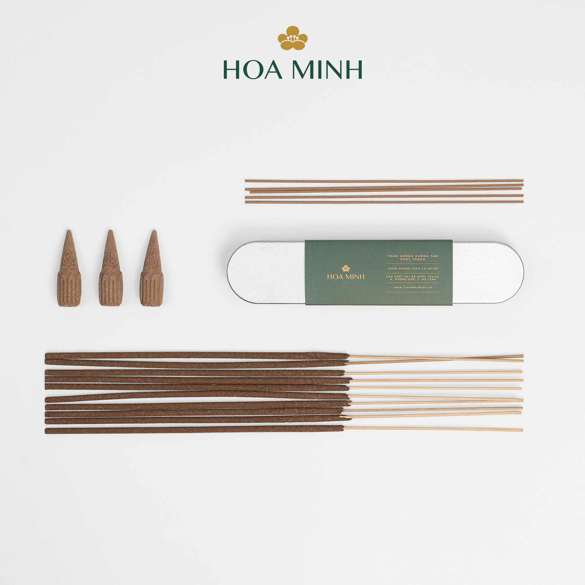Set trải nghiệm 3 loại Nụ/Nhang/Que không tăm