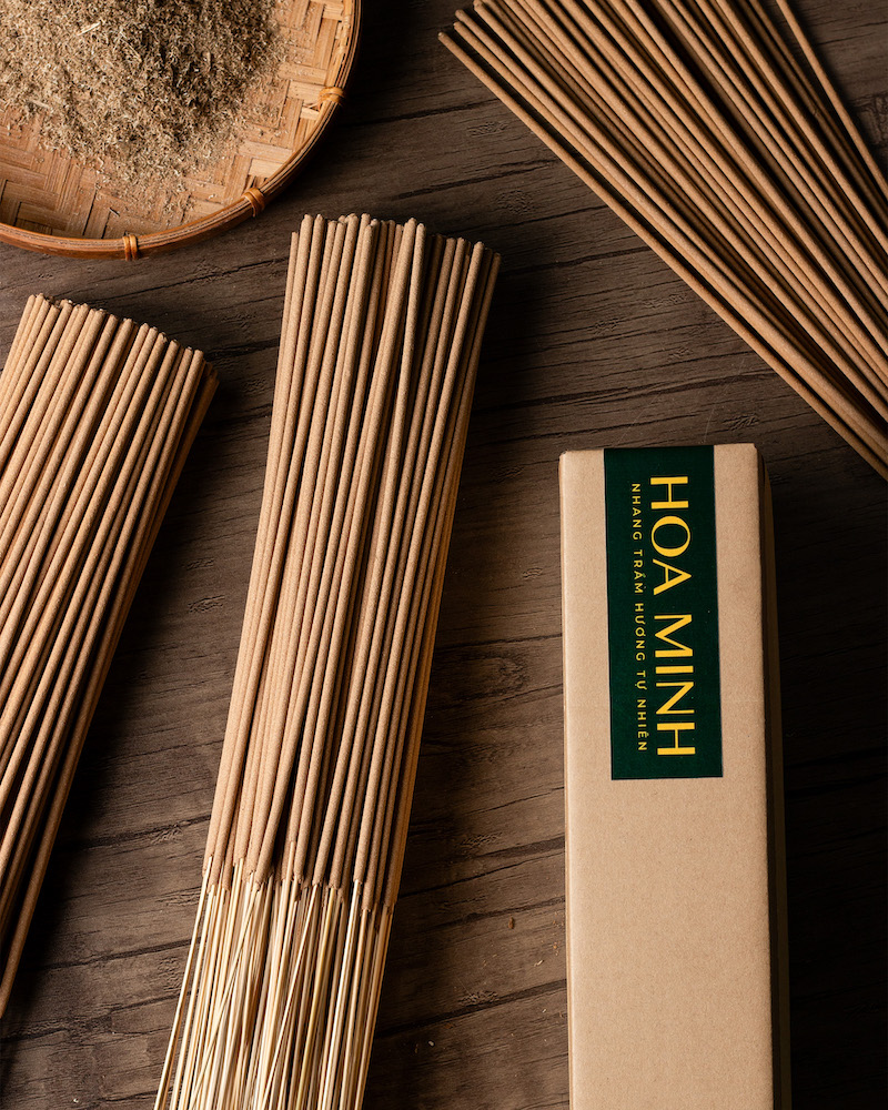 Nhang Trầm Hương Tự Nhiên 40cm - Hộp 100 cây