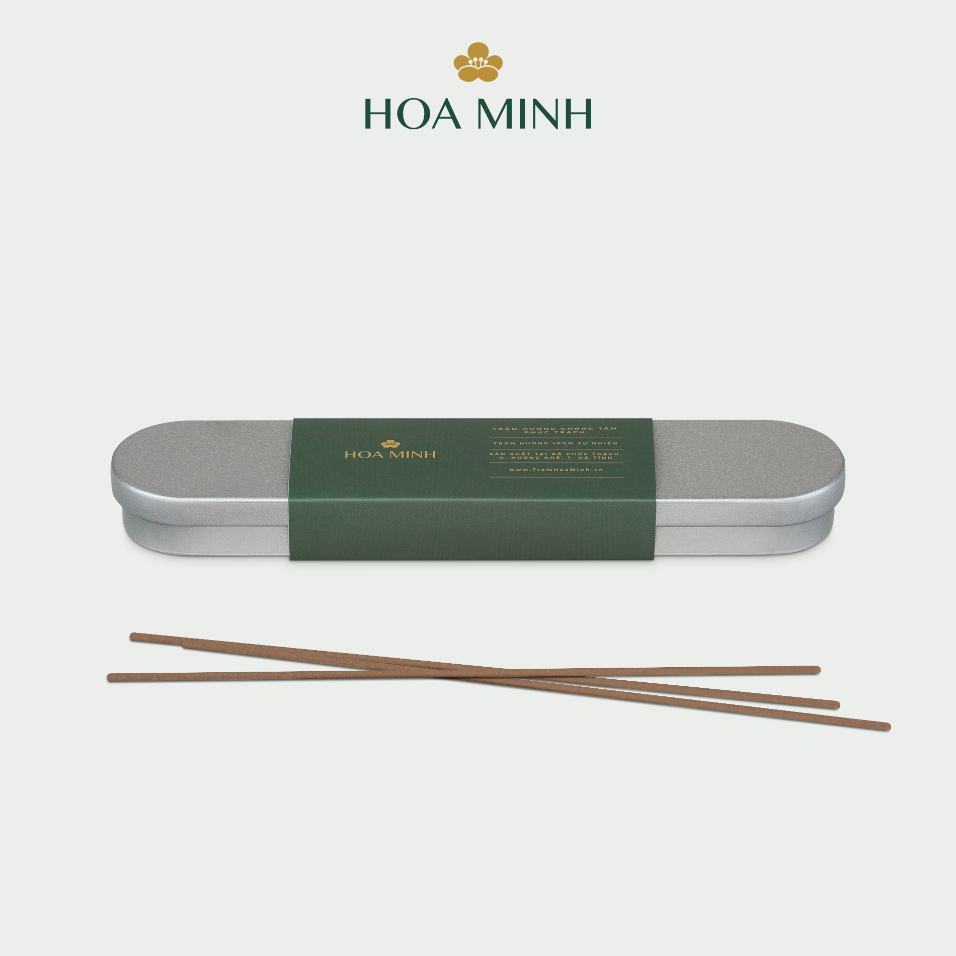 Que Trầm Không Tăm - Hộp thiếc