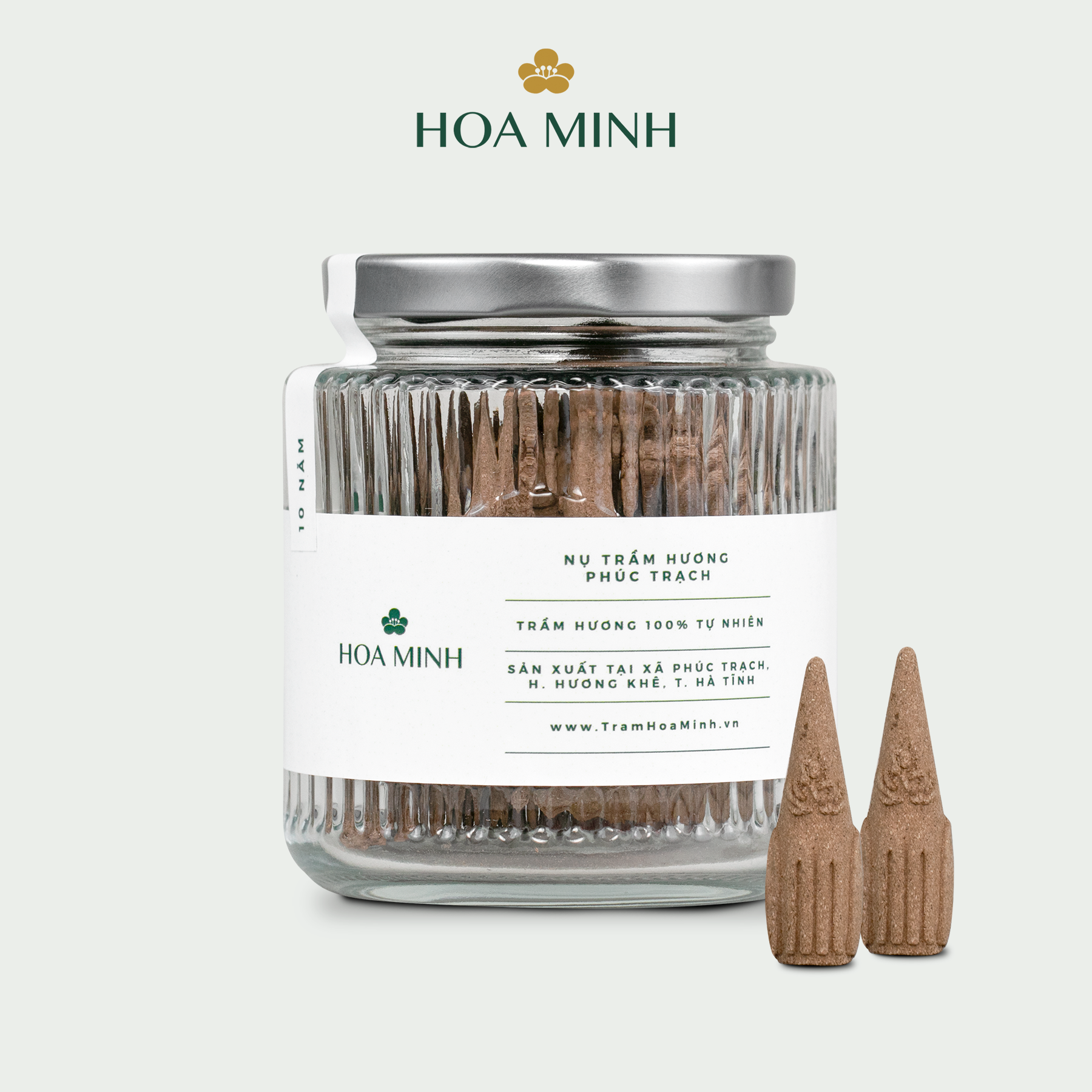 Nụ Trầm Hương - 10 Năm - Hũ 30 Nụ