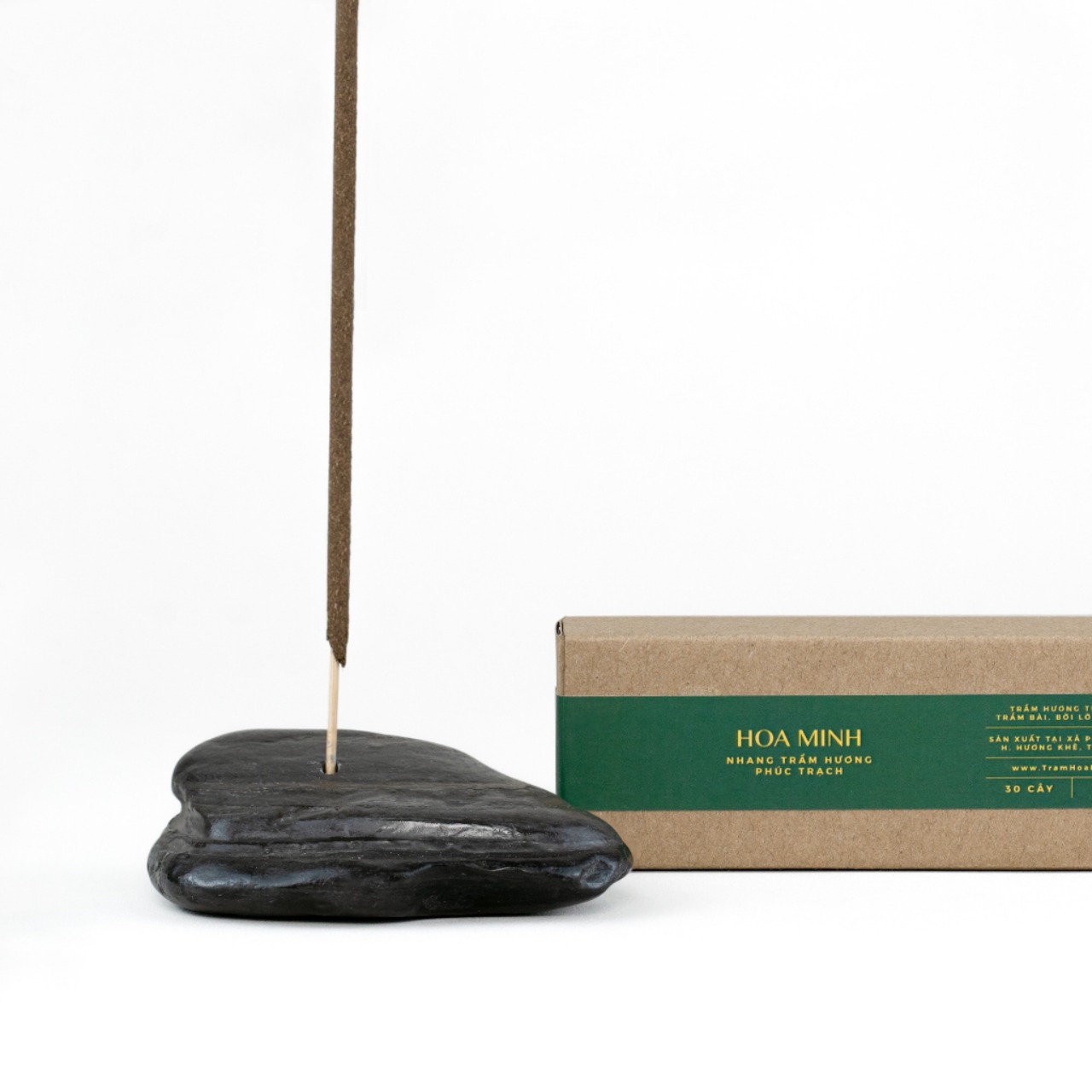 Nhang Sạch Hương Bài 30cm - Hộp 30 cây