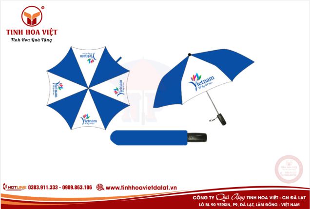 Địa chỉ cung cấp in ấn ô dù quà tặng doanh nghiệp giá tốt