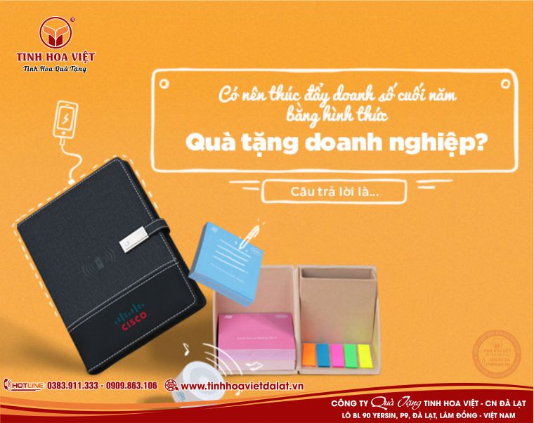 Có nên thúc đẩy Doanh Số bán hàng bằng hình thức quà tặng Doanh Nghiệp?