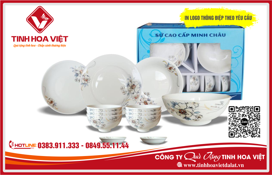 Bộ Bát Cơm - Sự Lựa Chọn Quà Tặng Đại Hội Đảng Bộ Cao Cấp