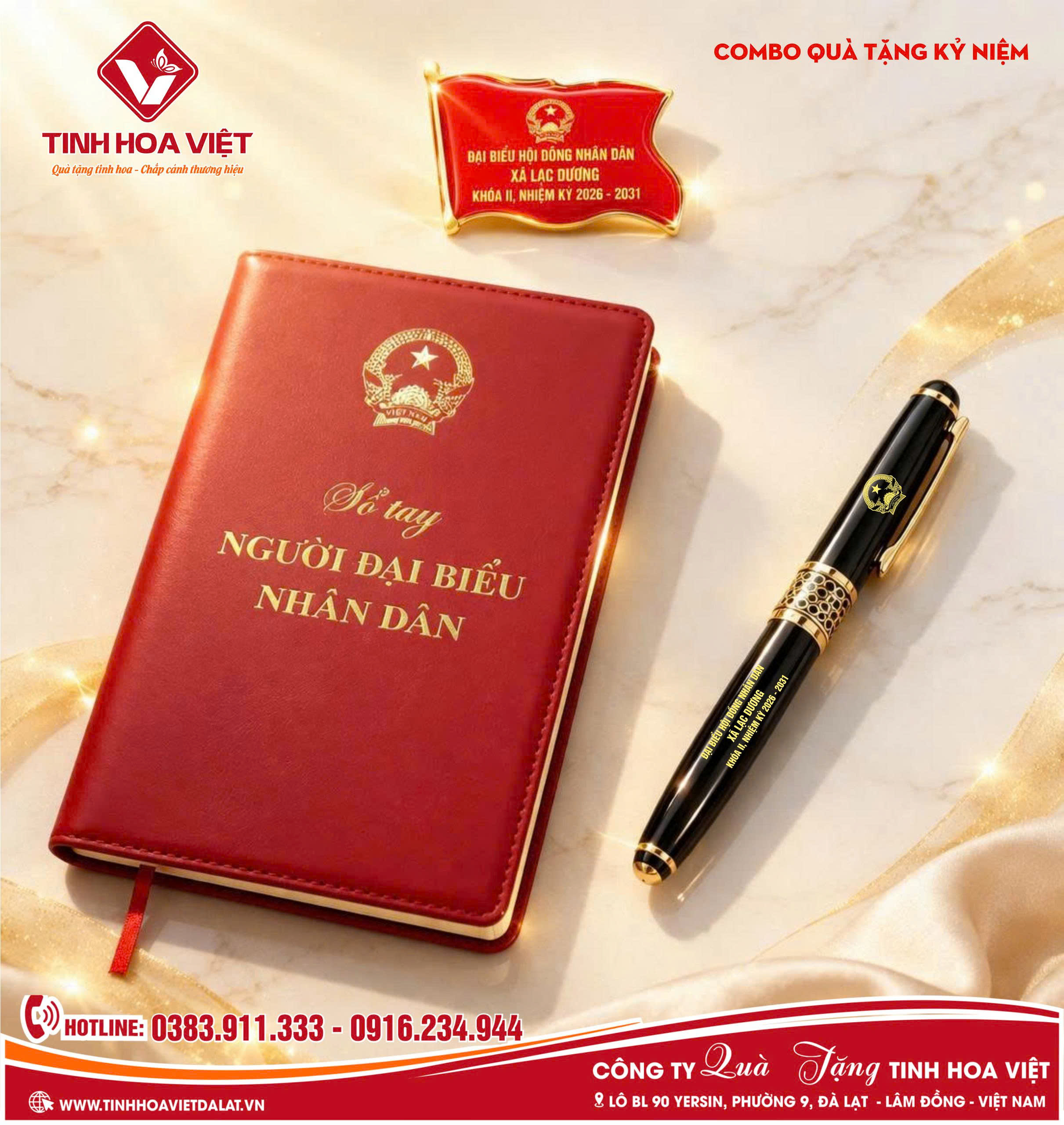 Combo Quà Tặng Đại Hội Đại Biểu Nhân Dân – Sang Trọng Ý Nghĩa