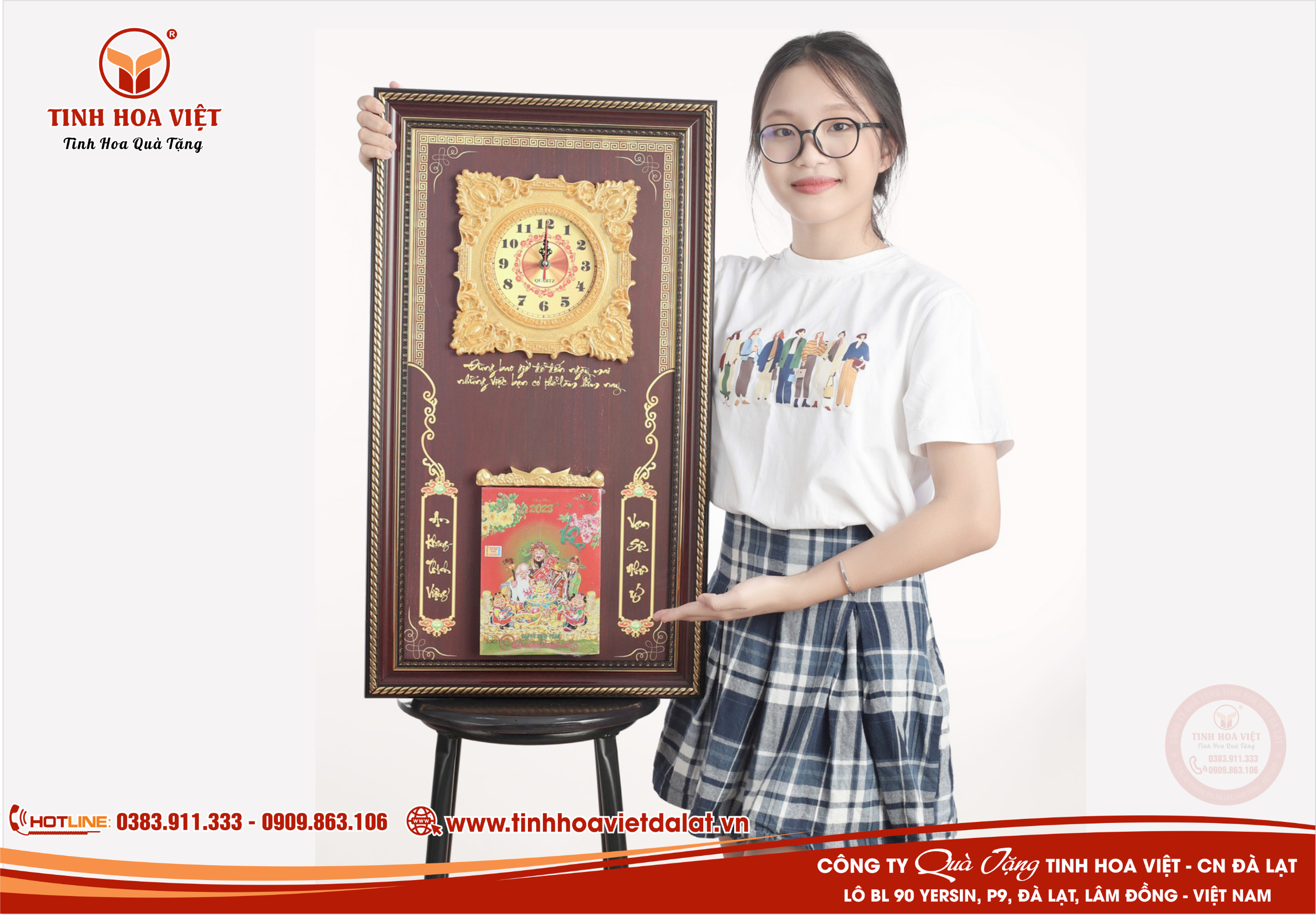 Sản Xuất Cung Cấp Đốc Lịch Gỗ Tại Đà Lạt - 0383.911.333