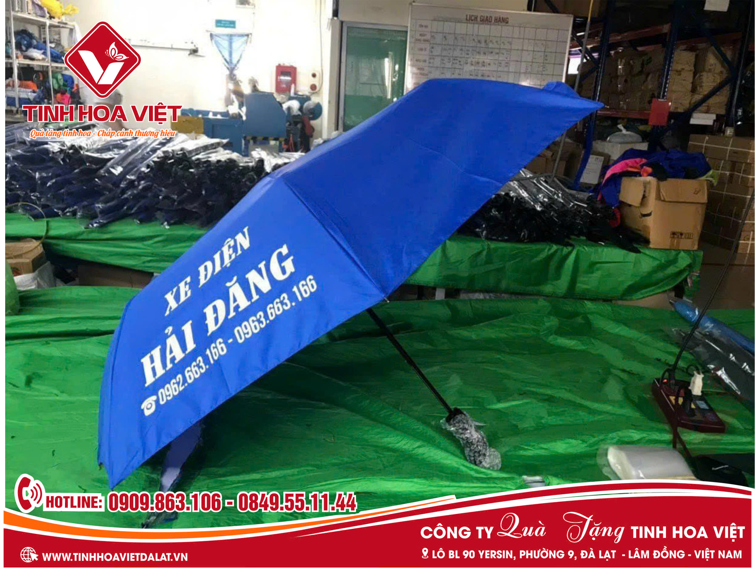 Ô Dù in logo xu hướng quà tặng doanh nghiệp 2025