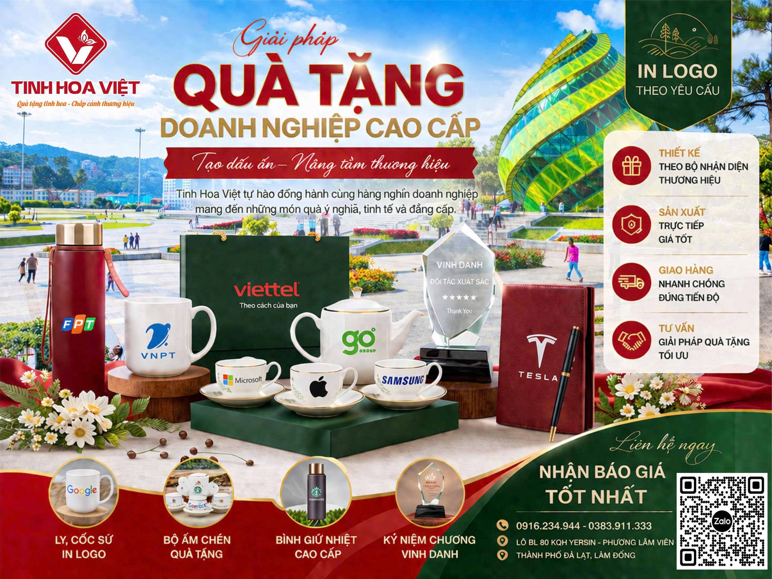 Quà tặng Doanh Nghiệp cao cấp