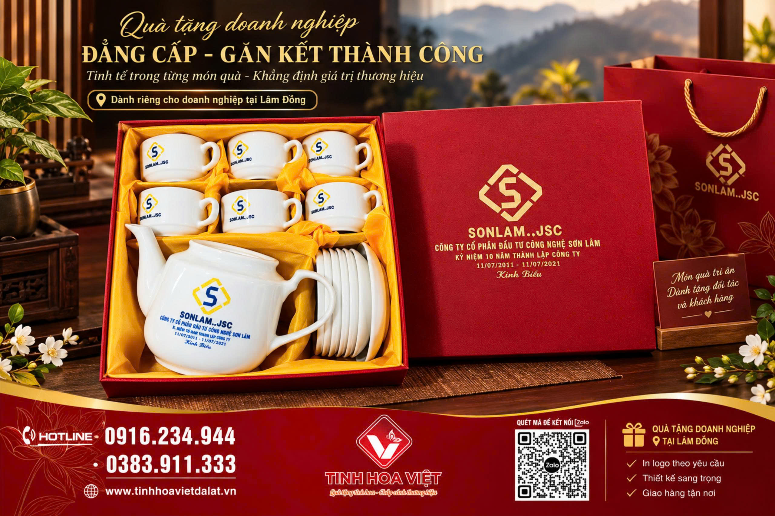 Quà Tặng Doanh Nghiệp Đà Lạt – Chọn Quà Đẹp Đúng Ngân Sách