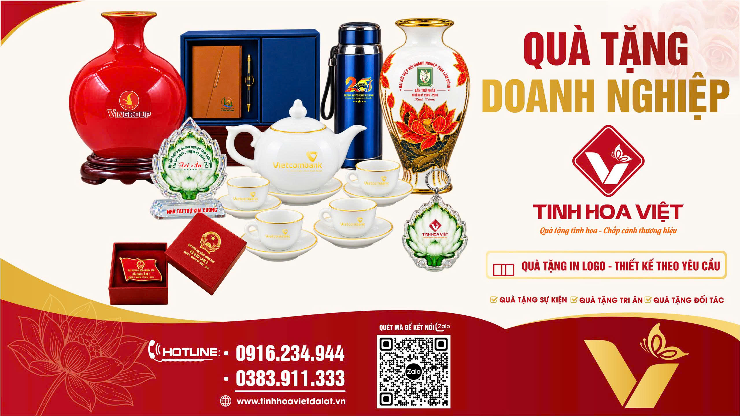 Quà Tặng Doanh Nghiệp Lâm Đồng | In Logo Theo Yêu Cầu
