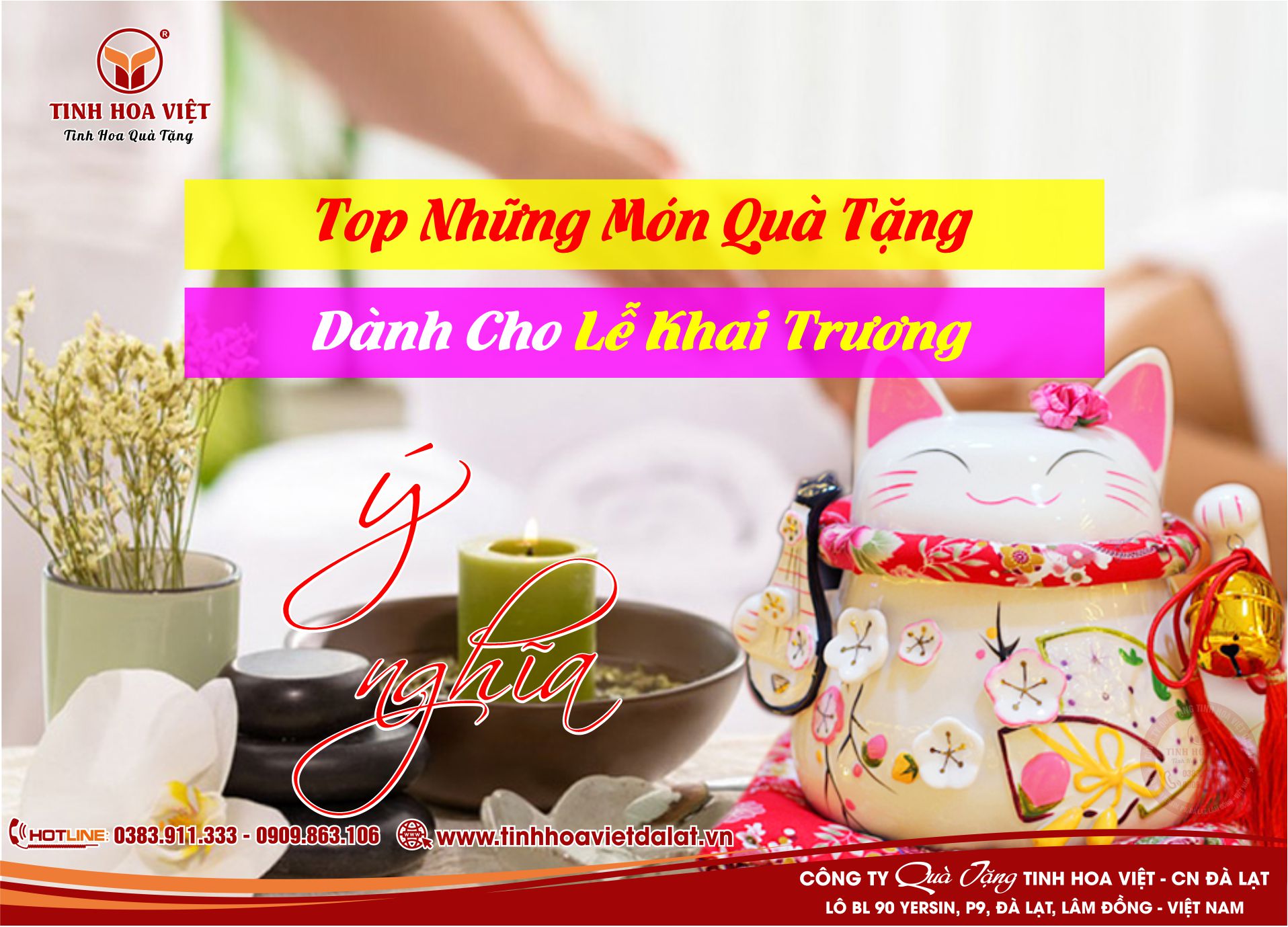 Gợi ý Top Những món quà tặng ý nghĩa dành cho lễ Khai Trương
