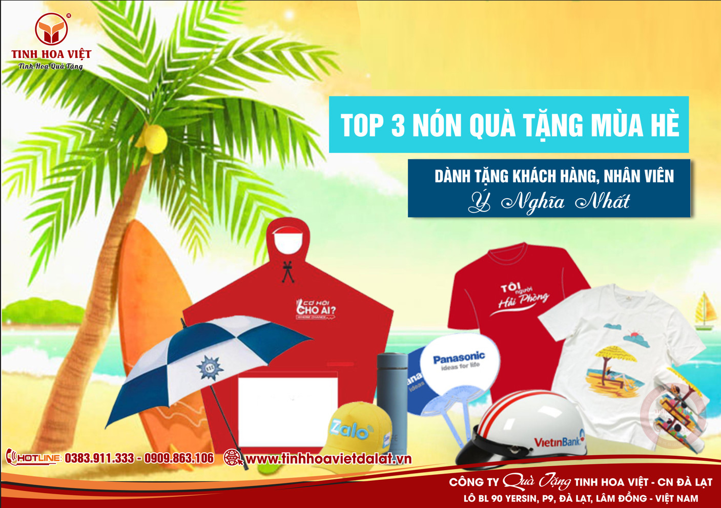Top 3 Món Quà Tặng Mùa Hè Ý Nghĩa Tặng Nhân Viên Khách Hàng 2023