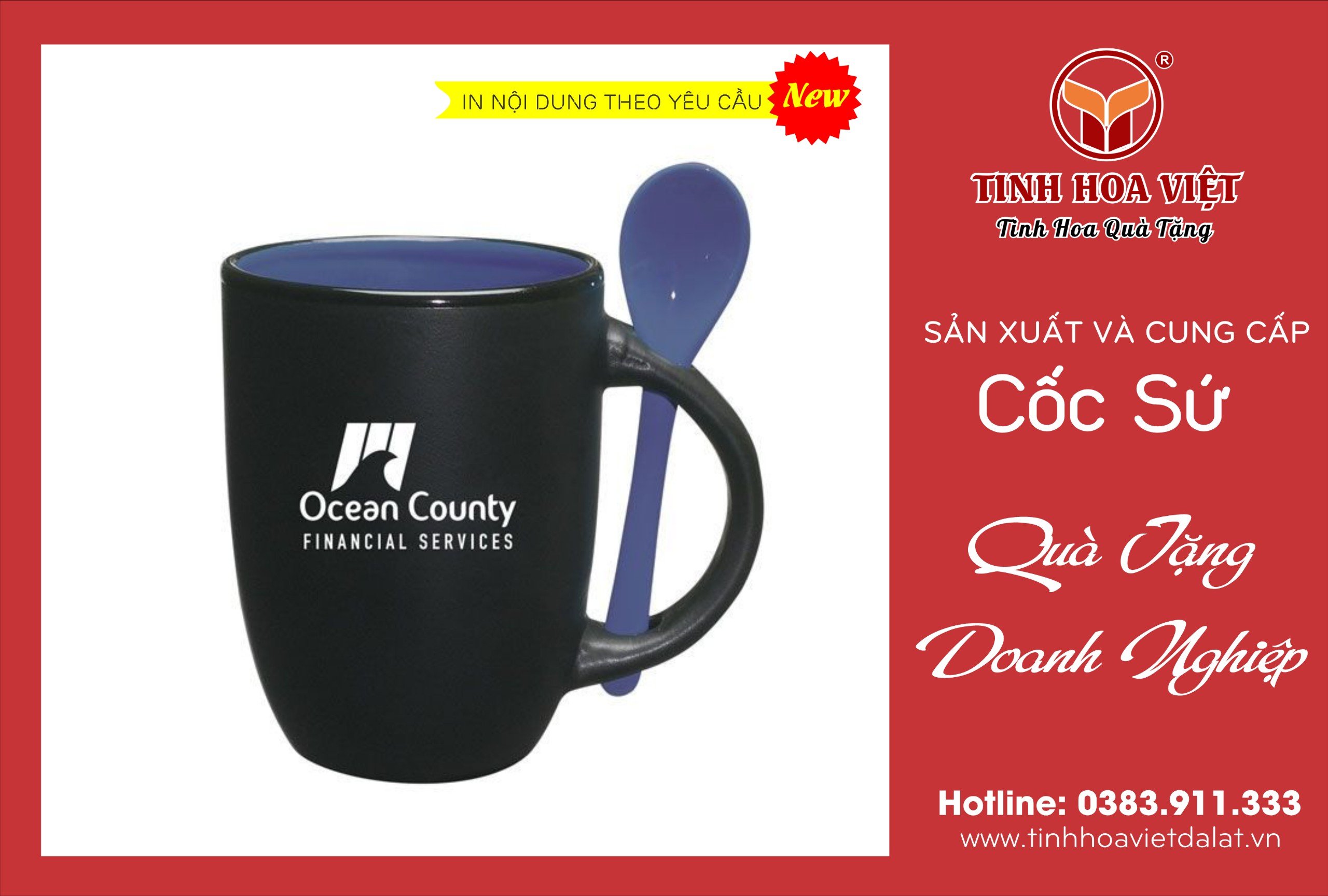 Cốc sứ - Một sự lựa chọn tinh tế cho Quà Tặng Doanh Nghiệp