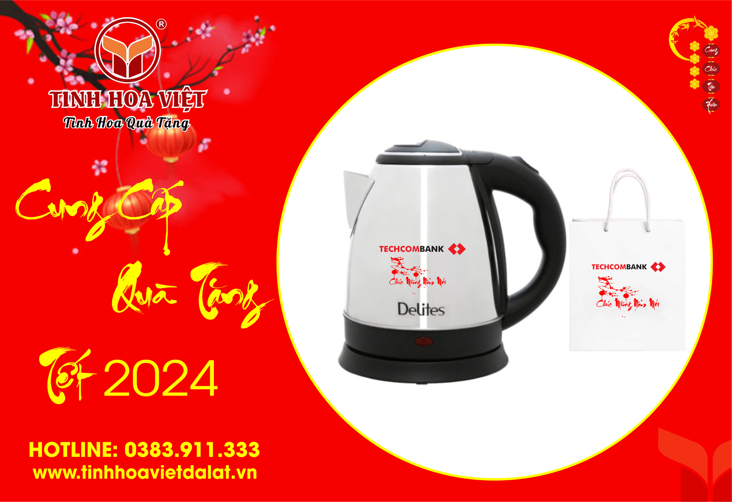 Nhà Cung Cấp In Ấn Quà Tặng Gốm Sứ Tết 2024 Tại Đà Lạt