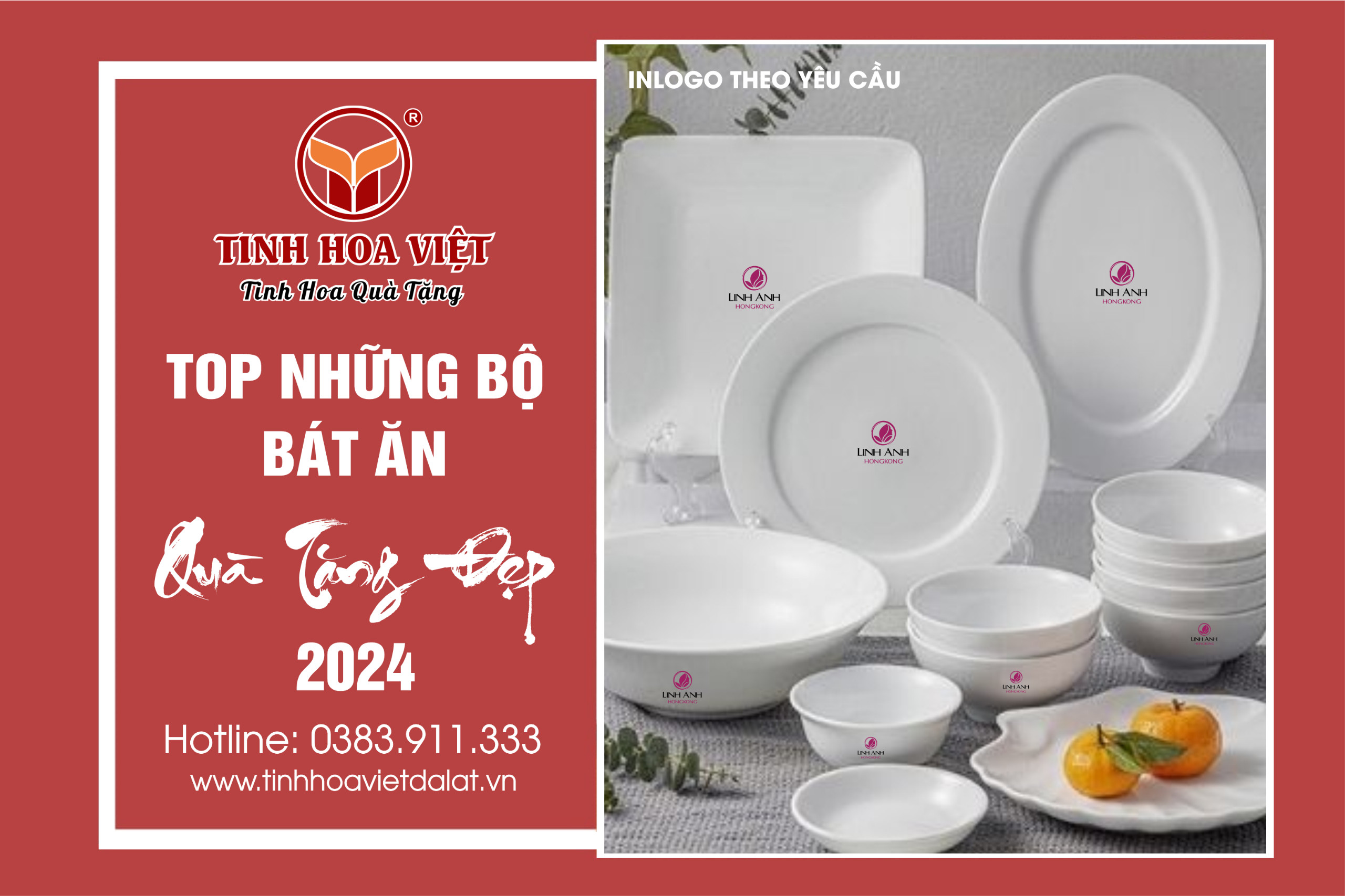 Top Mẫu Bộ Bát Ăn Cao Cấp I Ncc Tinh Hoa Việt Đà Lạt