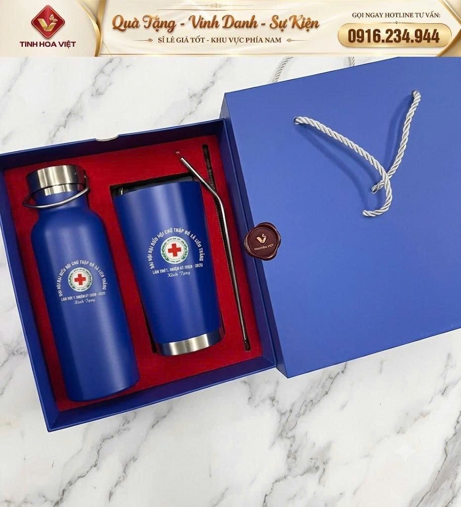 Quà Tặng Đại Hội Chữ Thập Đỏ Cao Cấp | In Logo Theo Yêu Cầu, Giá Tốt