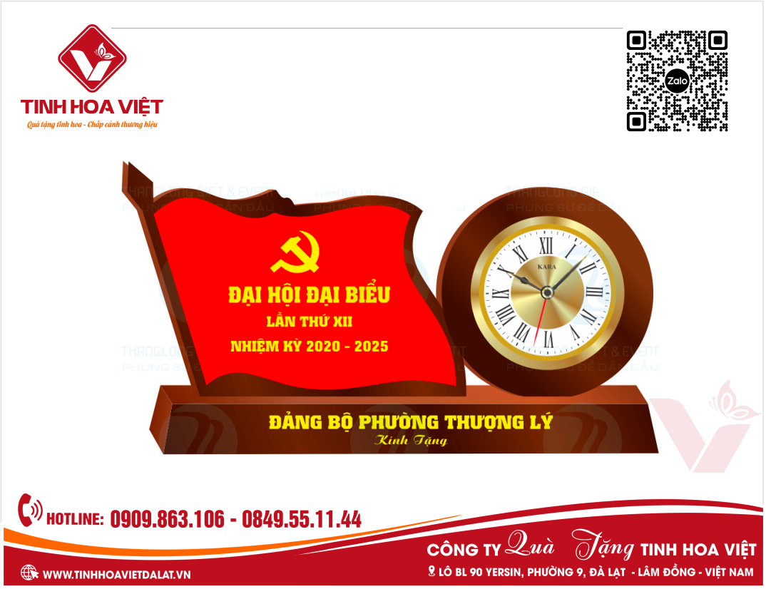 Cung Cấp Quà Tặng Đại Hội Đảng Bộ 2025 - 2030 Khu Vực Nam Trung Bộ