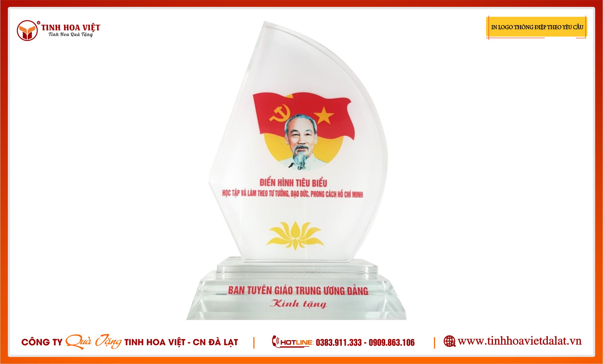 Biểu Trưng Cánh Buồm Pha Lê