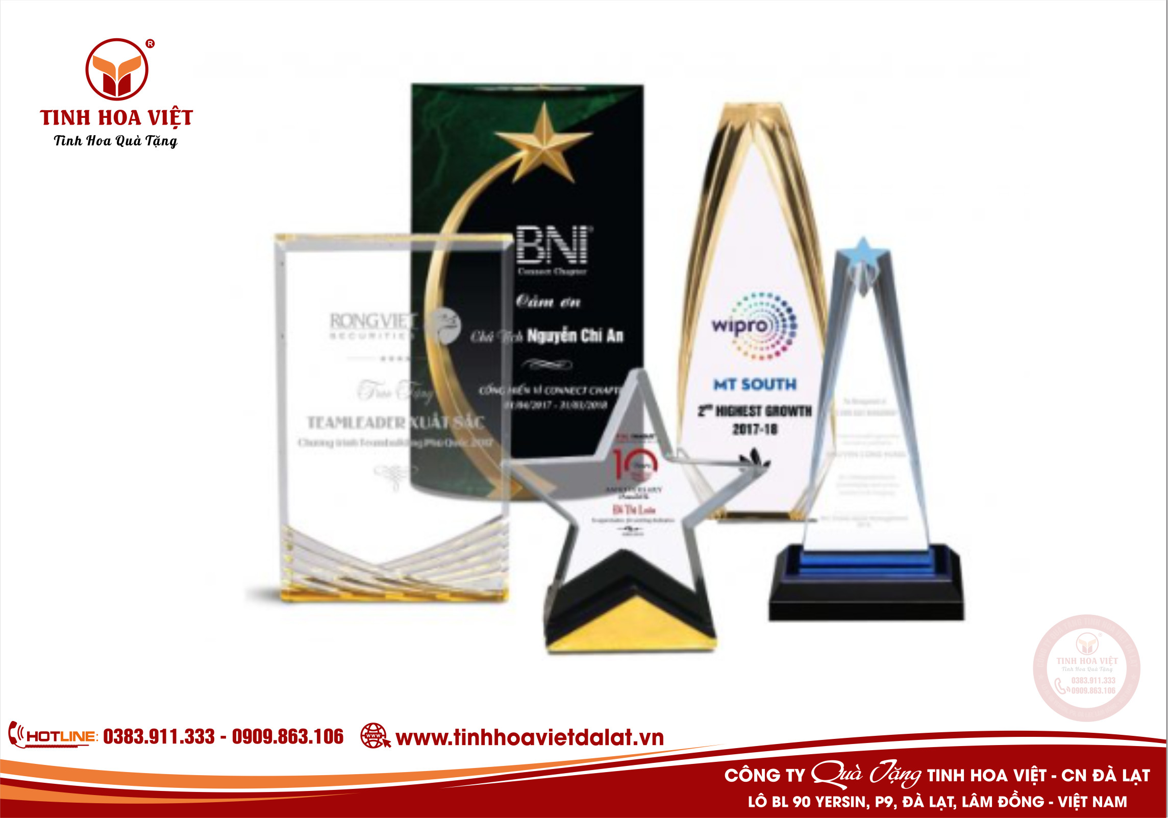 biểu trưng vinh danh nhân viên