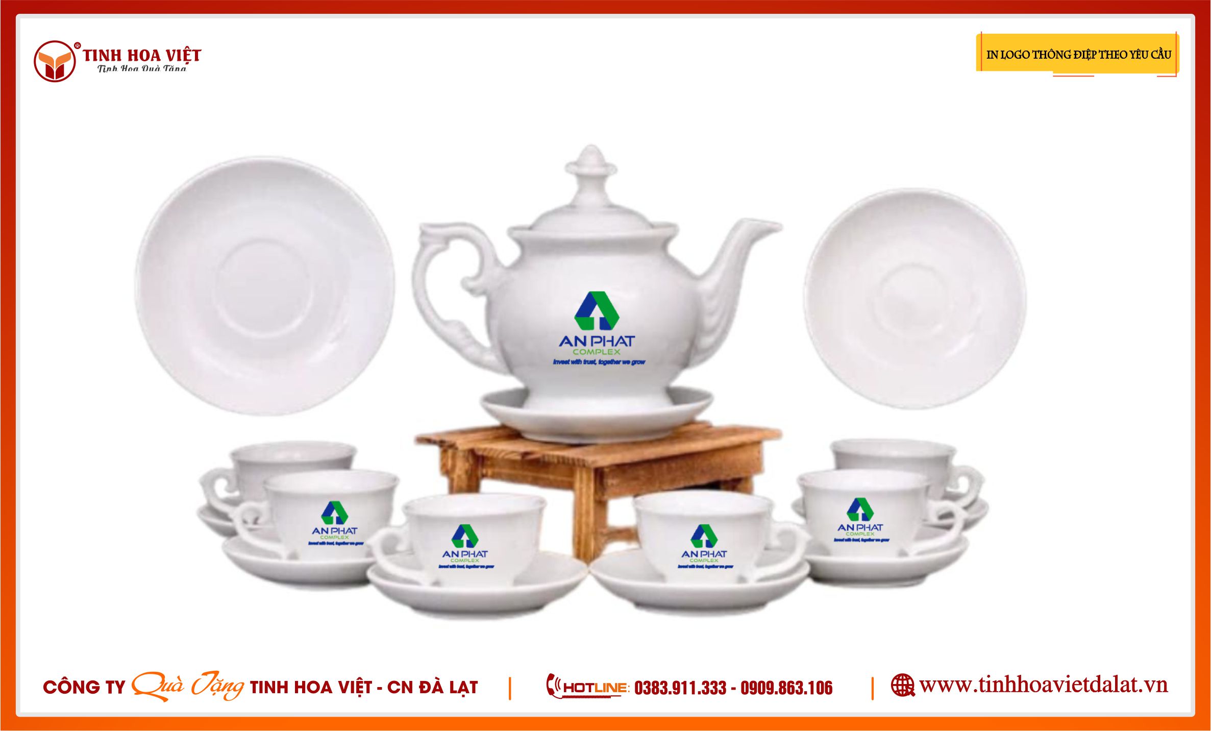 Bộ Ấm Chén Cát Tường