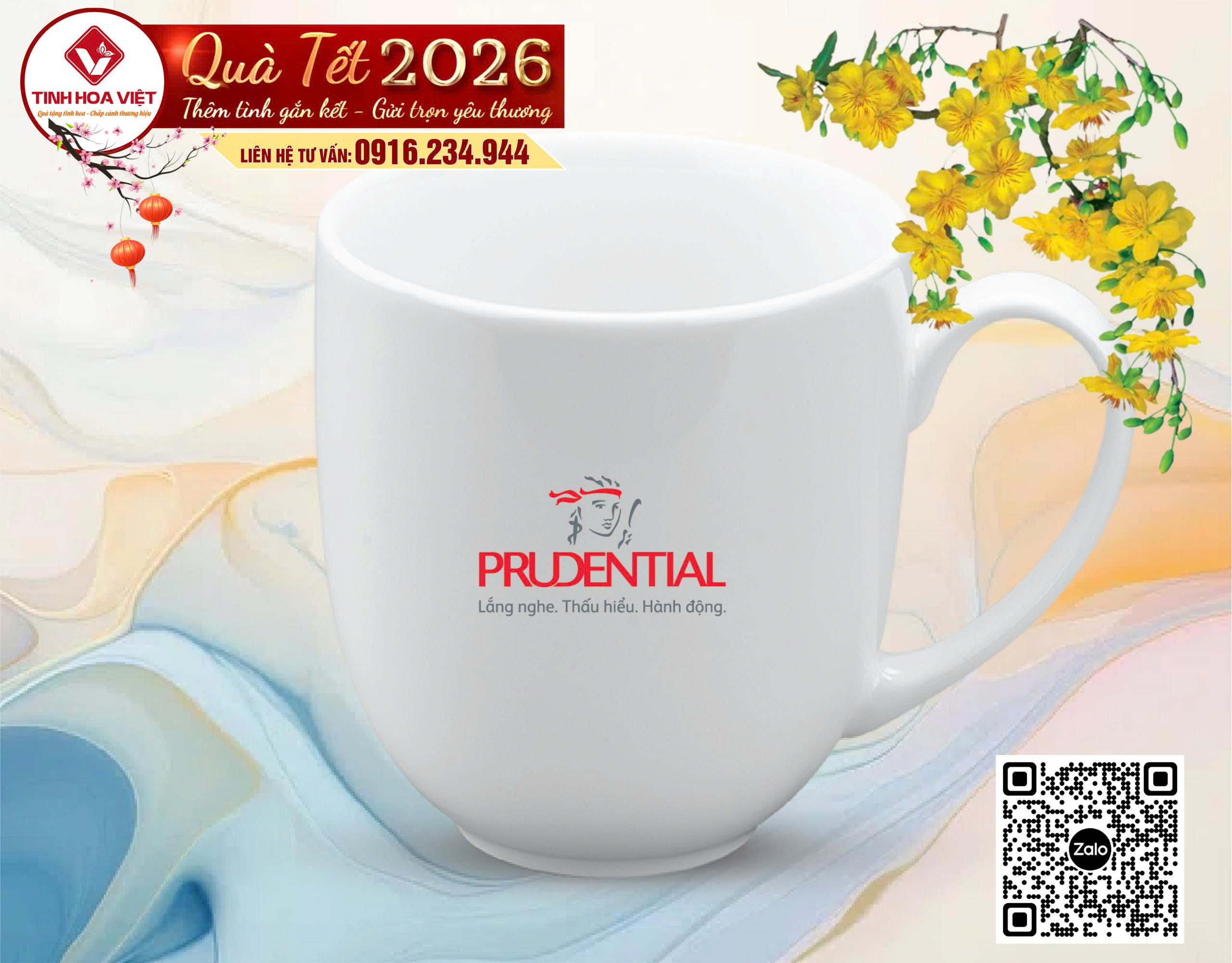 Ly Sứ In Logo Doanh Nghiệp – Giải Pháp Quà Tặng Marketing Hiệu Quả