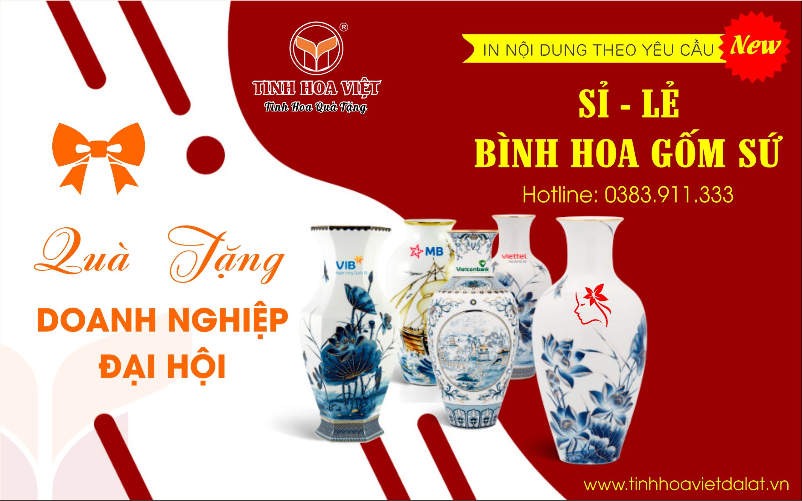 sỉ lẻ lọ hoa gốm sứ tại đà lạt