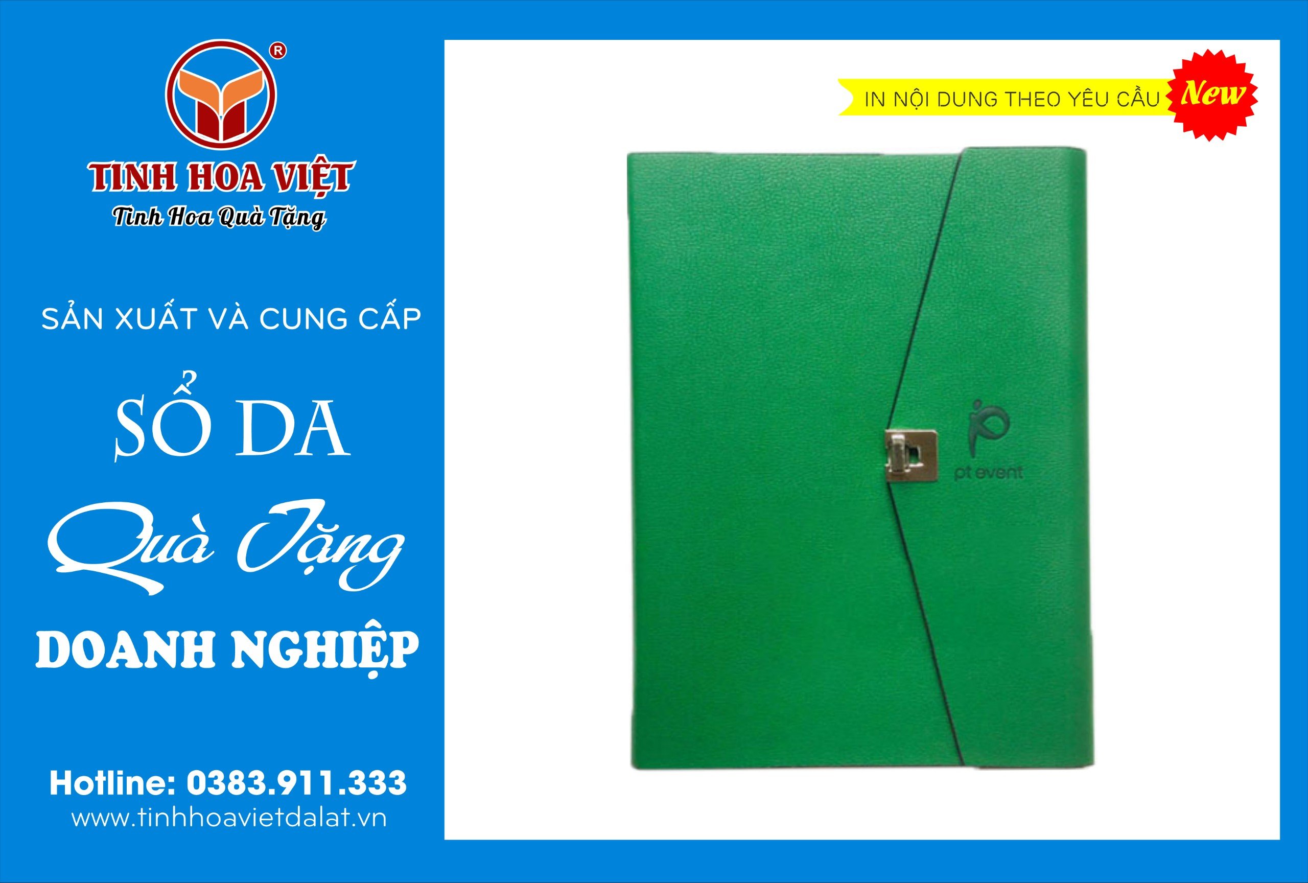 sổ da xanh lá